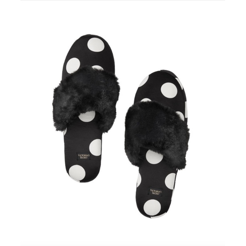 Victoria’s Secret satin slippers